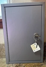 MMF  Steel Security Key Cabinet Box 30 Key Capacity 12” x 8" x 2.5"