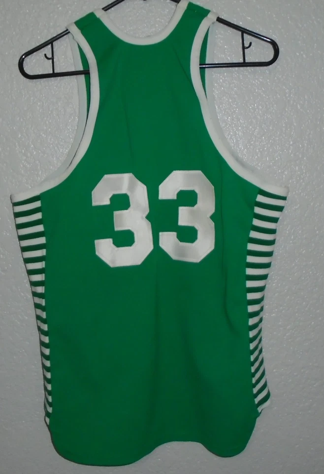 Camiseta de baloncesto verde usada vintage años 70 grande (mediana) Foto 2 de 2