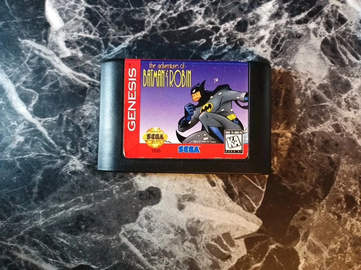 Adventures of Batman & Robin SEGA Video Games for sale | eBay