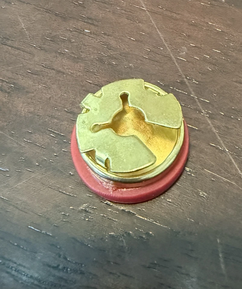 Set of 6 Polymer Fimo Clay Multicolor Christmas Button Covers Just Under 1" - Image 2 of 3