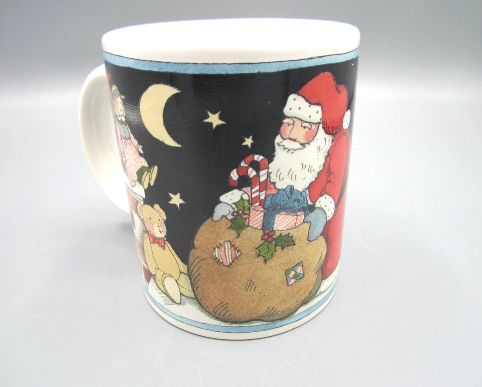 Susan Winget CIC Santa доставка Рождество многоцветный кофе чай кружка 12 унций (C27 - Изображение 3 из 4