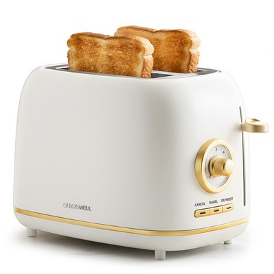 2-Slice Toaster, Wide Slots, 7 Bread Shade Settings, Stainless Steel, Bagel, ...