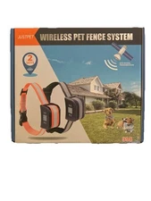 Justpet Wireless Pet Fence System For 2 Dogs