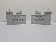 Lyon Estate Entry Statue Display From Back To The Future