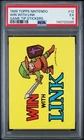 1989 Topps Nintendo Win With Link Game Tip Stickers #12 Vintage PSA 5 EX