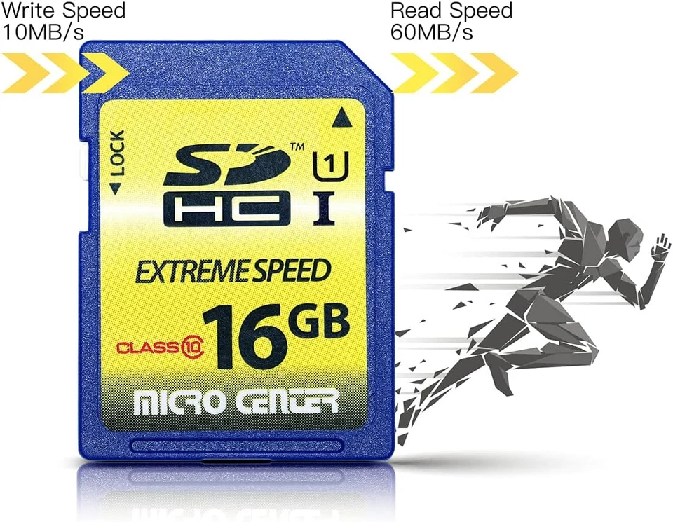 16GB Class 10 SDHC/SDXC U1 Memory Card 5-Pack for Cameras, 3-Year Warranty - Image 3 of 4