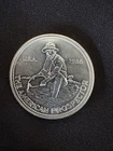 1986 Engelhard American Prospector 1 Ounce .999 Fine Silver Round