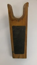 VTG Wooden Cowboy Boot Jack Remover Shoehorn Puller 12 1/4” Folk Distressed Art