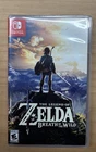 The Legend of Zelda: Breath of the Wild Nintendo Switch with case