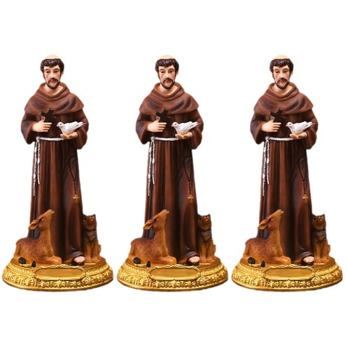 St. -Statue Heilige Statue Religiöses Schreibtischdekoration Sammlung
