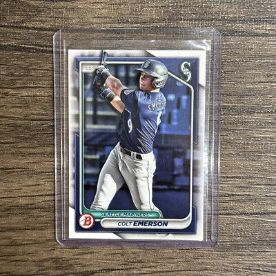#ad #ad 2024 Bowman COLT EMERSON #BP 10 Seattle Mariners