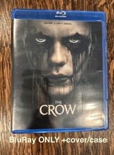 The Crow  (2024) bluray only +case & cover Bi...