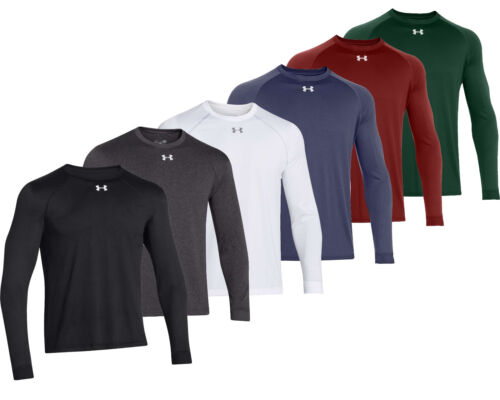 T-shirt homme à manches longues Under Armour Locker 2.0 coupe ample 1305776 neuf - Photo 1/12