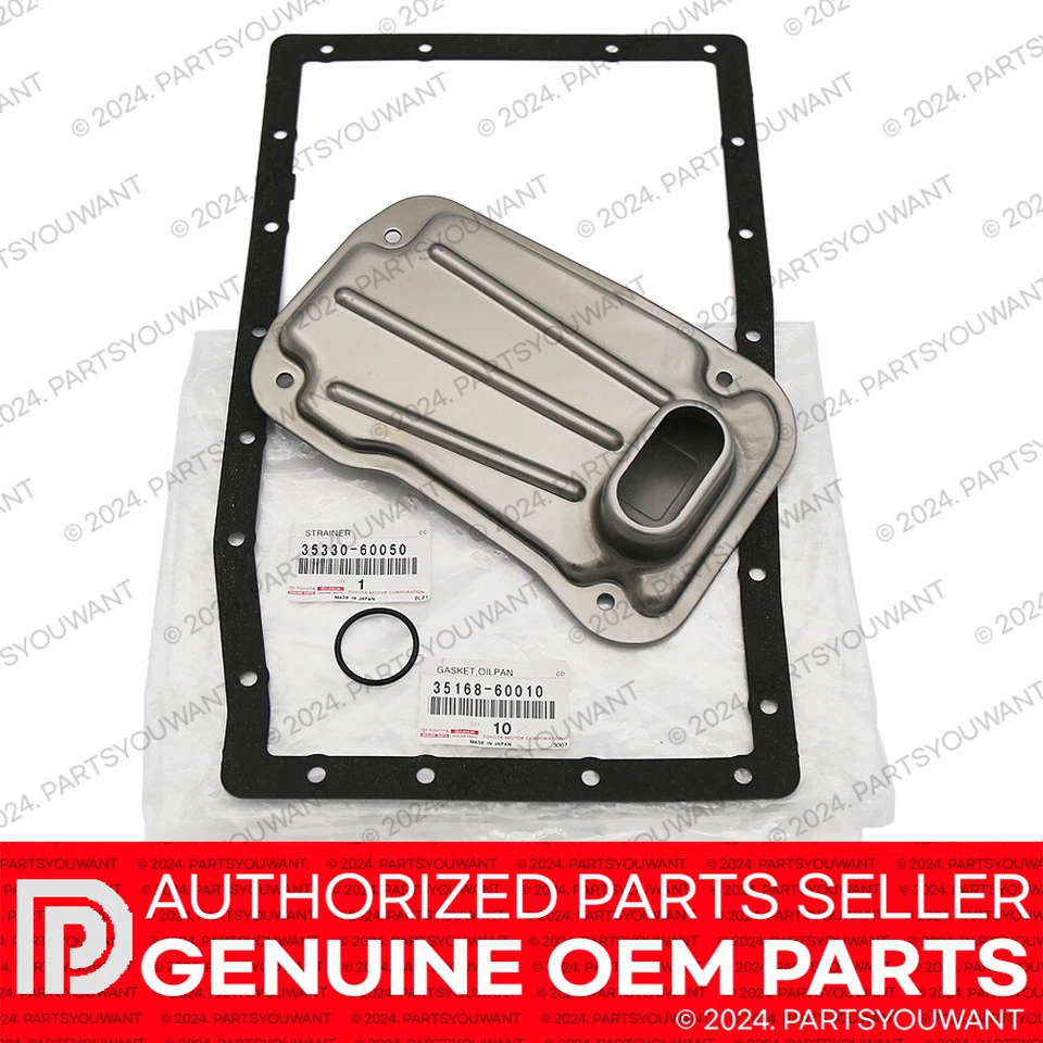 GENUINE Toyota Lexus 4.0 4.7 OEM Transmission Oil Strainer + Gakset + O-Ring SET - Image 4 of 4