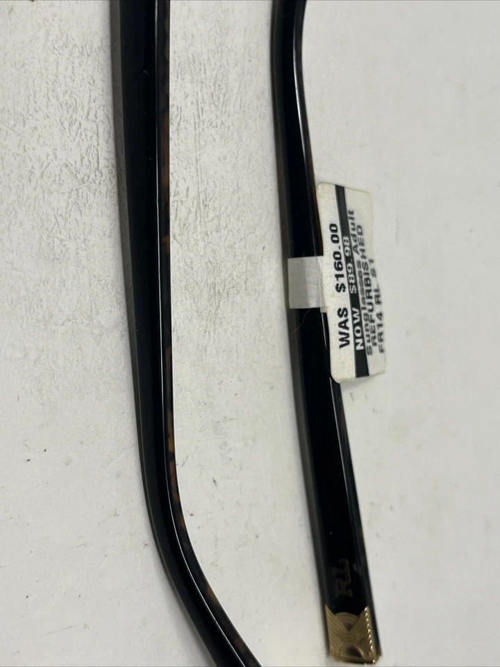 RALPH LAUREN RL8116 5260/13 140mm PIEZAS BRAZO TEMPLO TORTUGA NEGRO H05 Foto 3 de 4