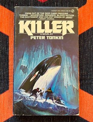 Peter Tonkin KILLER 1980 Original Vintage RARE Paperback from Hell