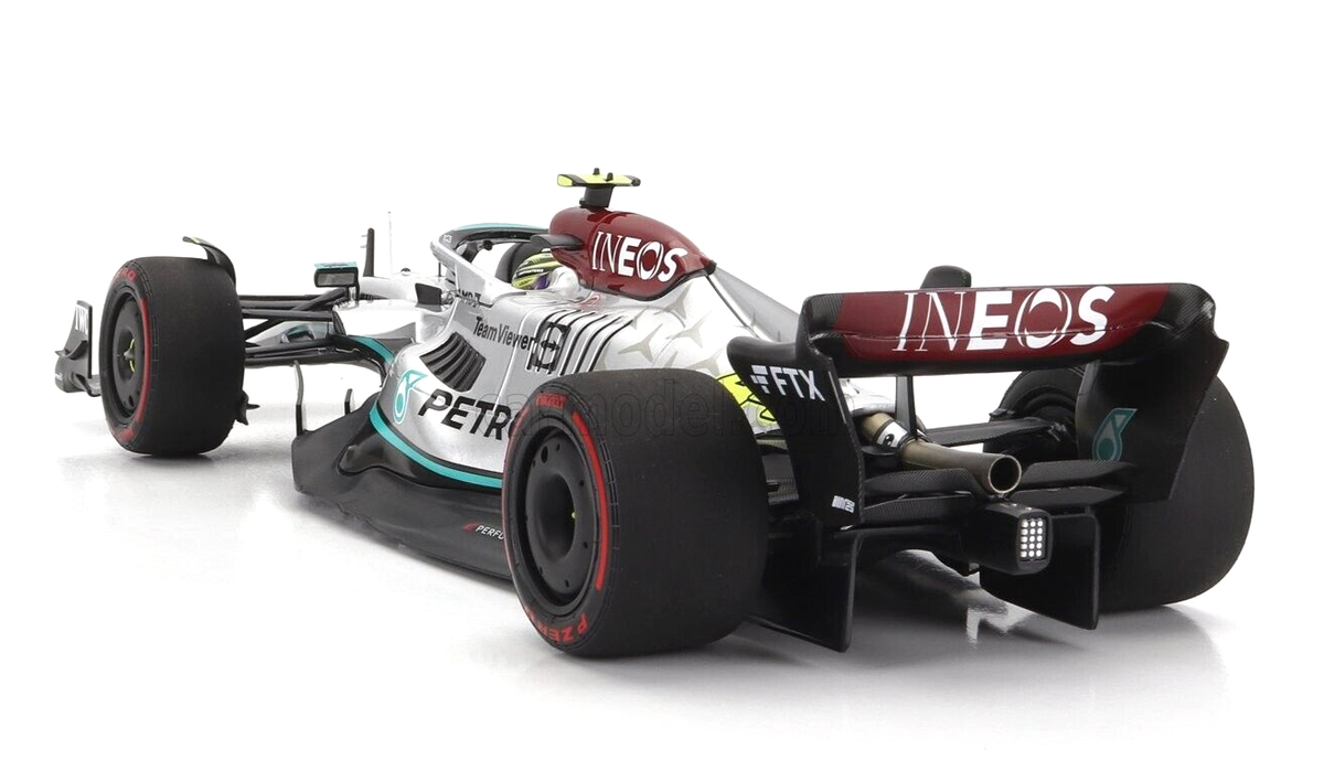 Minichamps 1:43 - Coche de carreras a escala - Mercedes-AMG Petronas Minichamps 1:43 - Coche de carreras a escala - Mercedes-AMG Petronas