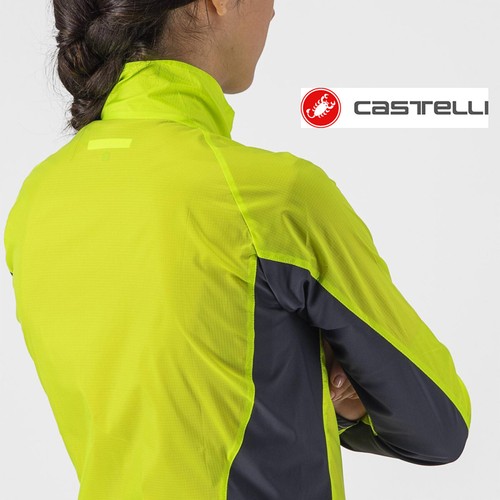 Castelli SQUADRA Women's Cycling Biking Packable Windproof Jacket Medium New - Picture 5 of 7