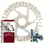 TRW-MOTO Front Brake Disc + Bolts - Suzuki VS 1400 + ABE - Stainless Steel