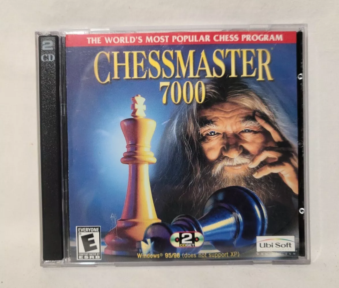 Chessmaster 7000 (Jewel Case) - PC Video Game 2 cd set ubi soft