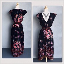 🆕 Havana Boho Floral Long Dress Size L