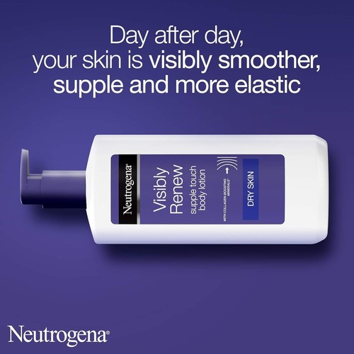 Neutrogena Visibly Renew Firming Body Lotion, Aloe Vera, 400ml - Picture 4 of 8