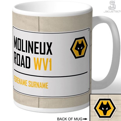 Mug Officiel Wolverhampton Wanderers FC (Wolves) - Tasse Licence Officielle, Saison 2022-23