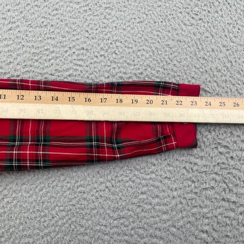 J Jill Shirt Top Womens Medium Button Up Plaid Tartan Patchwork Pockets Comfy - Picture 12 of 14
