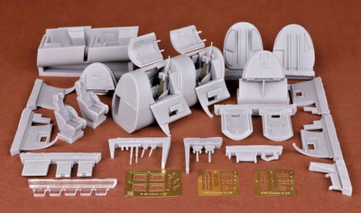 B-58 Hustler Bomber/Navigator & DSO cockpit set 1/48 SBS Model 48094
