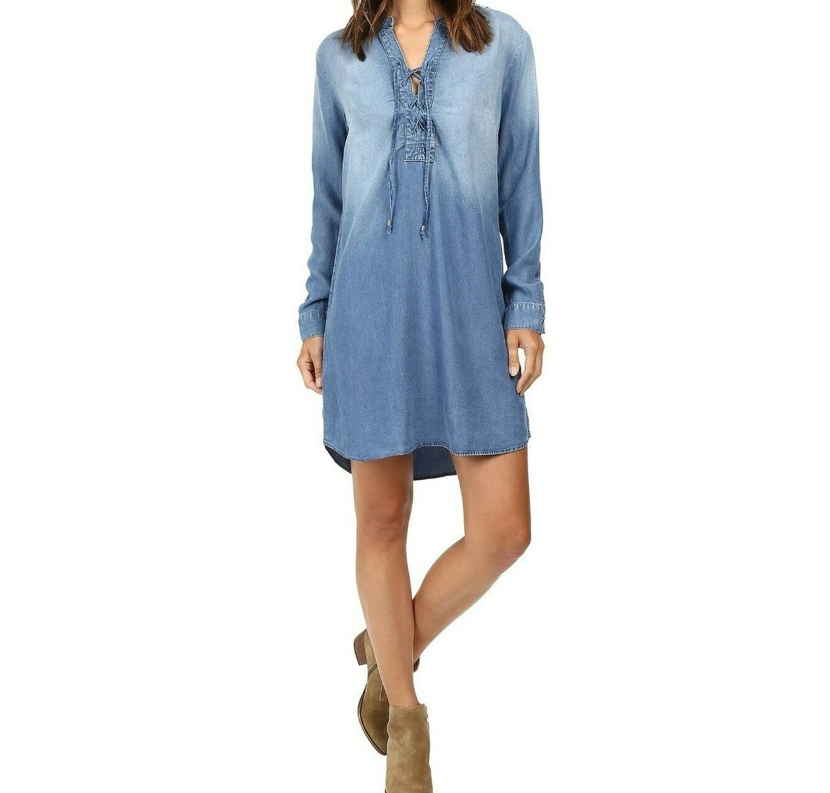 Splendid chambray dress 2025