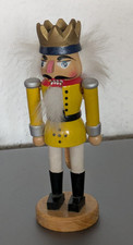 Nussknacker  # 16,5 cm # gelb # sehr gut erhalten #