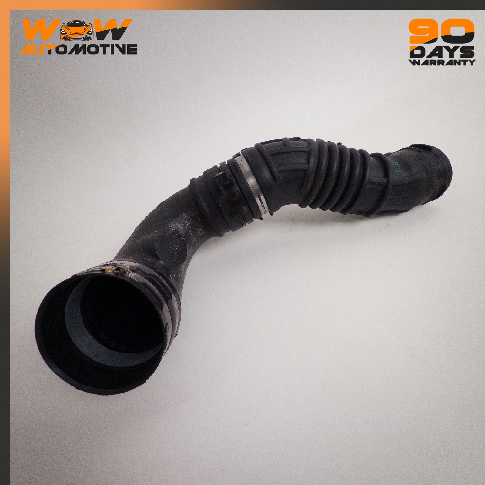 13-19 MASERATI GHIBLI FRONT RIGHT LOWER AIR INTAKE DUCT PIPE HOSE ASSEMBLY OEM