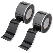 2 Rolls Grip Tape, 1IN X 10FT Grip Tape for Handles, Silicone Rubber Wrap for Pu