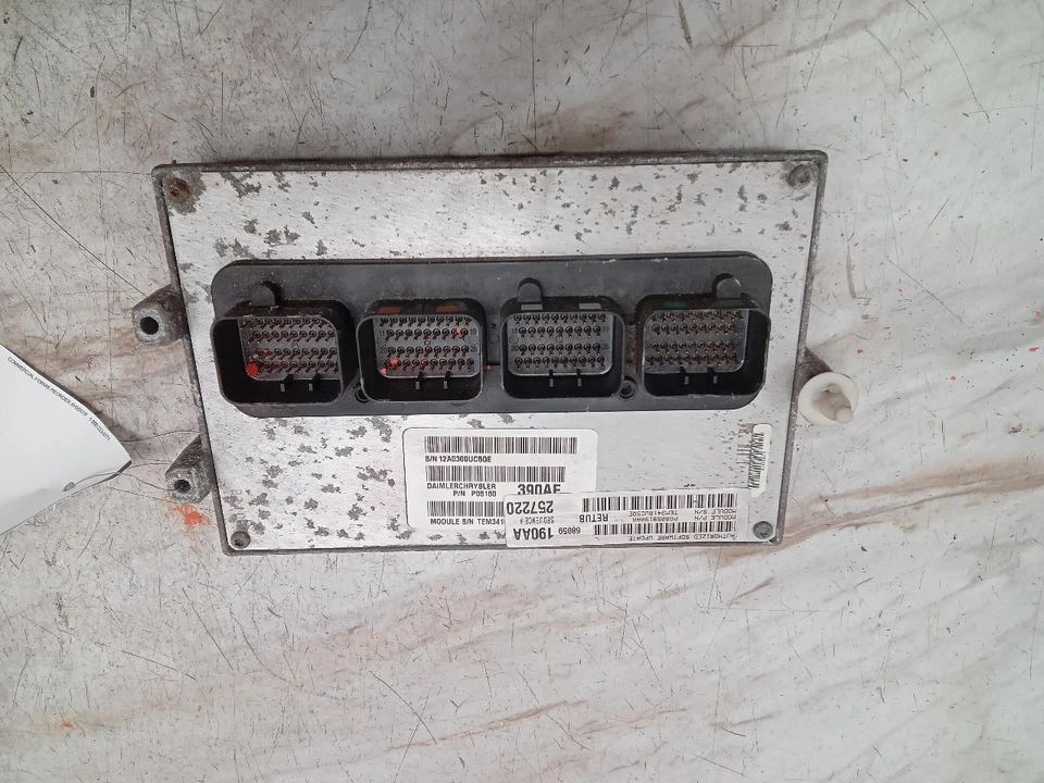 Engine ECM Electronic Control Module Right Hand Fender Fits 09 ASPEN 332153 - Image 4 of 4