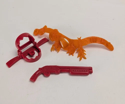 1989 Leatherhead Teenage Ninja Turtles TMNT Vintage Accessory Gun Trap Belt