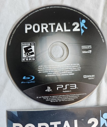Portal 2 (Sony PlayStation 3, 2011) PS3 CIB Complete Tested - Picture 3 of 6