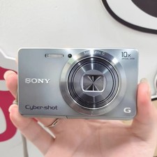 Sony Cyber-shot DSC-W690 16.1MP Digital Camera 10x Zoom Camera English Silver