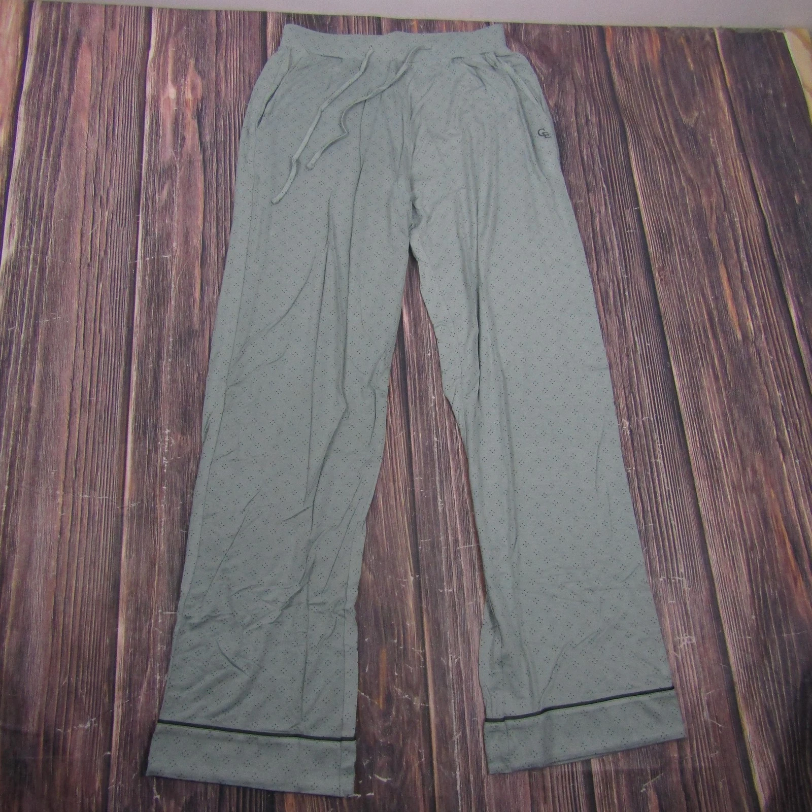 Cozy Earth Pajama Pants Womens XS Green Bamboo Viscose Spandex Drawstring
