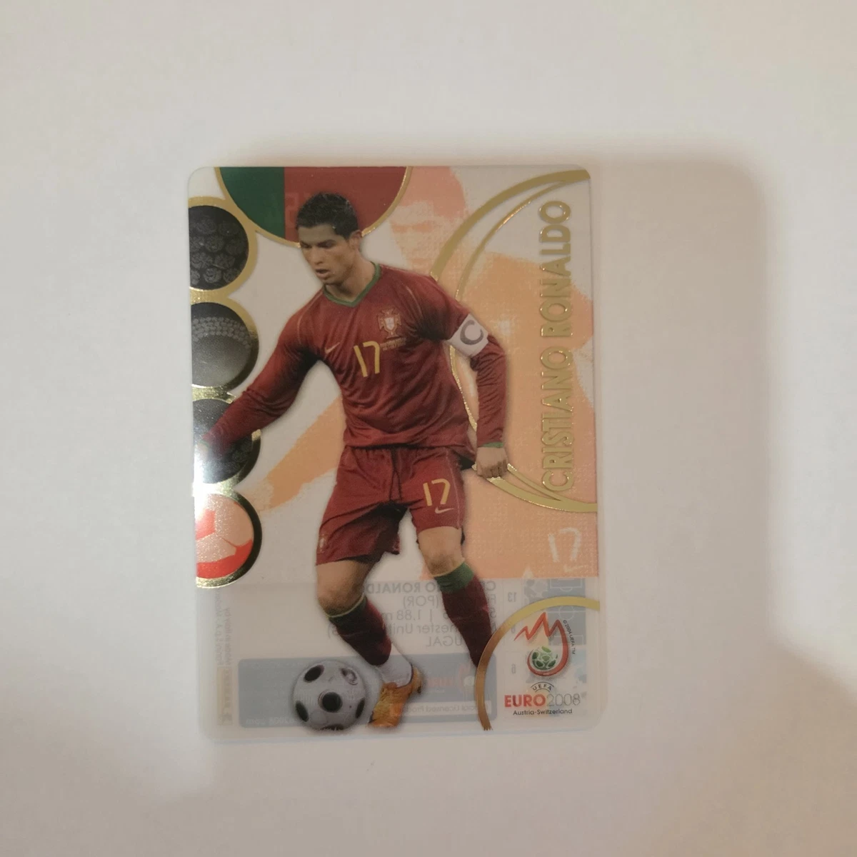 【入手困難】 2008チャンピオンズリーグ　チケット(未使用)　メッシ　ロナウド Preços baixos em Panini Futebol Manchester United 2008 Temporada