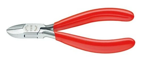 Knipex Seitenschneider Elektronik mit Fase 115 mm - 77 01 115