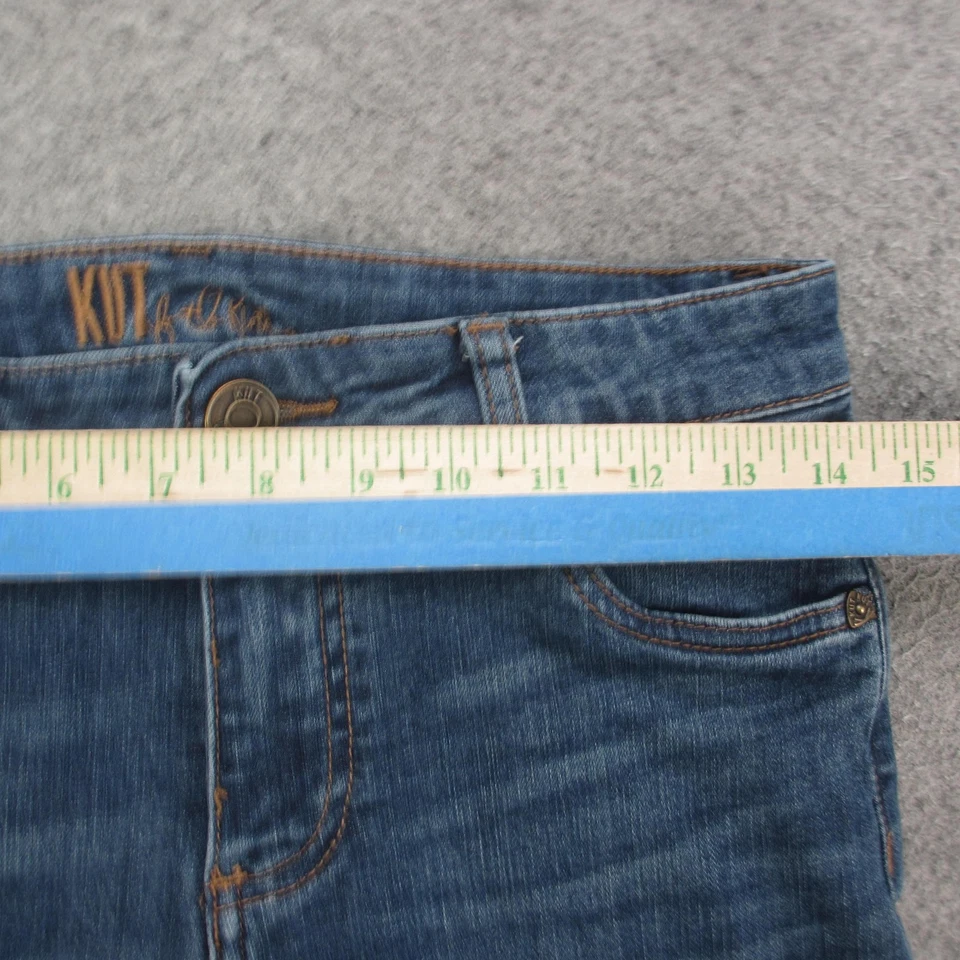 KUT from the Kloth Jeans Womens 0 Skinny Stretch Mid Rise Denim Five Pocket - Image 3 of 4