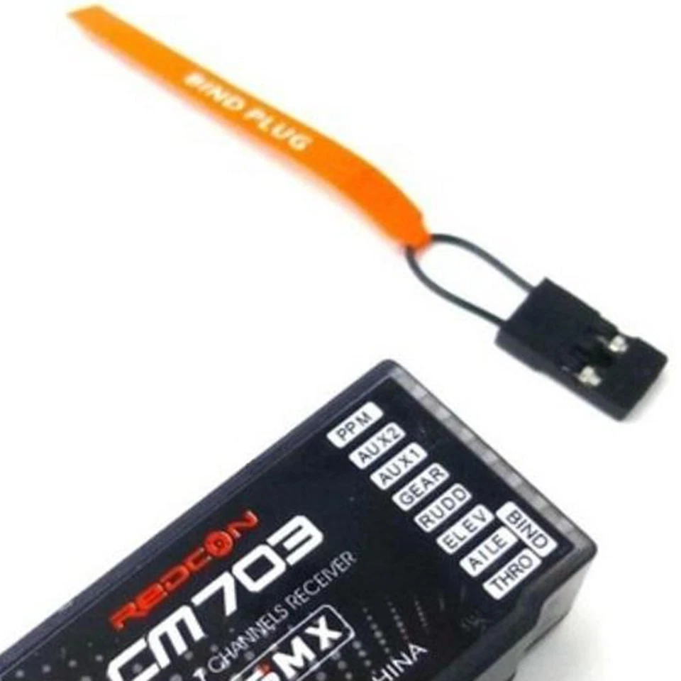 2.4GHz 7CH/DSMX Receiver PPM Compatible with JR DEVO10 - Bild 3 von 4