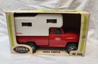 Vintage 1960'S TONKA Red Dodge Pick Up Truck Camper with ORIGINAL BOX