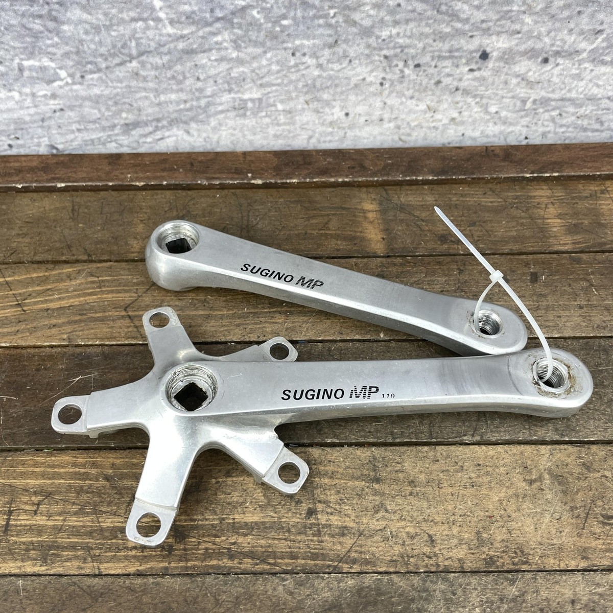 Vintage Sugino MP Crankset 170mm 110 BCD Square Taper DOuble Japan