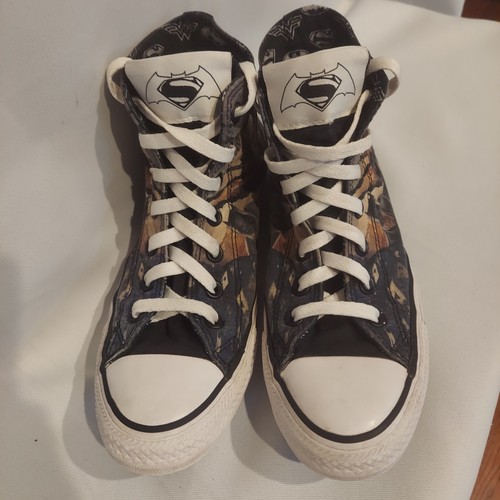 Converse Chuck Taylor All Star Unisex DC Comics High Top Sneakers M/6 W/8 - Picture 2 of 15