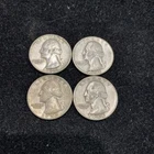 Washington Quarters 90% SILVER Lot 1 Scrap