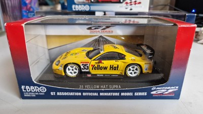 Ebbro 1:43 35 Yellow Hat Toyota Supra JGTC