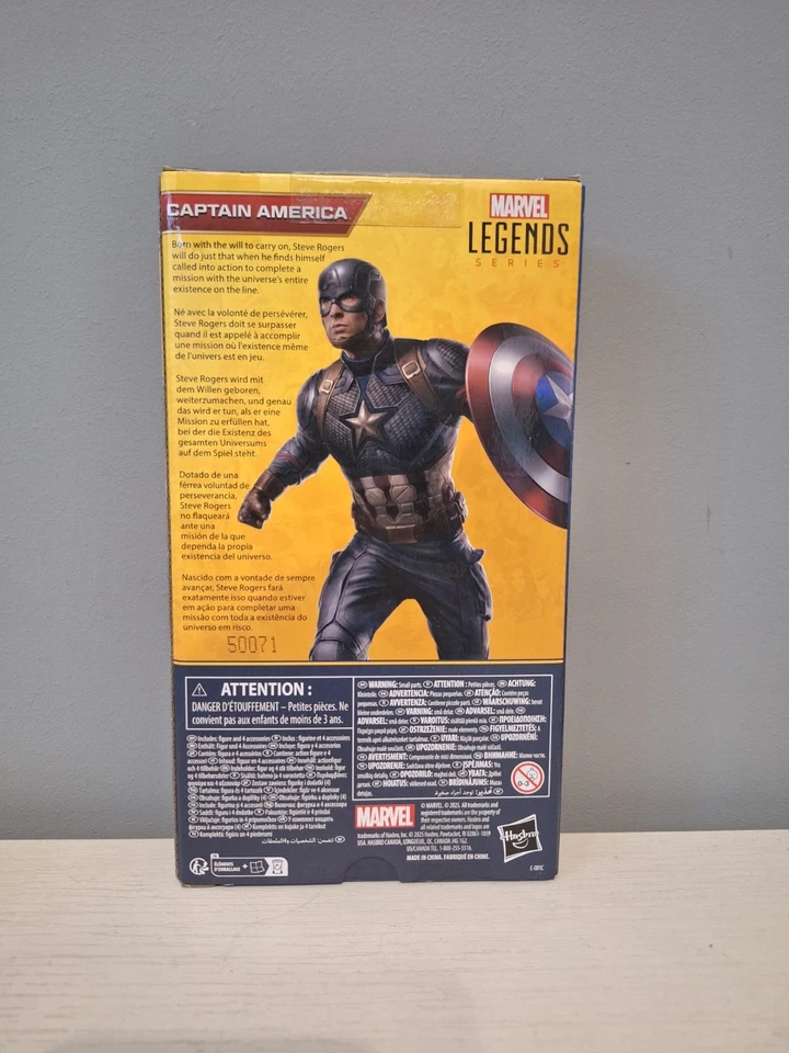 HASBRO MARVEL LEGENDS SERIES CAPTAIN AMERICA +++++NUOVO+++++ - Immagine 3 di 3