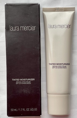 LAURA MERCIER 1C1*CAMEO* Tinted Moisturizer Oil Free 50 ml/ 1.7 OZ SPF20 NEW/BOX - Picture 2 of 15