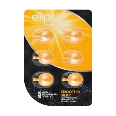 Ellips Hair Vitamin Smooth & Silky Flawless Silk Pro-keratin Complex 6 x 1 ml
